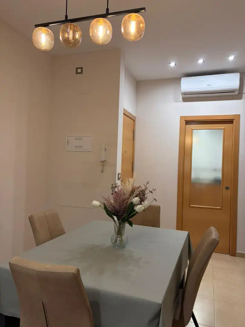 Comedor de Apartamento en venta en Torreblanca con Aire acondicionado, Amueblado y Horno