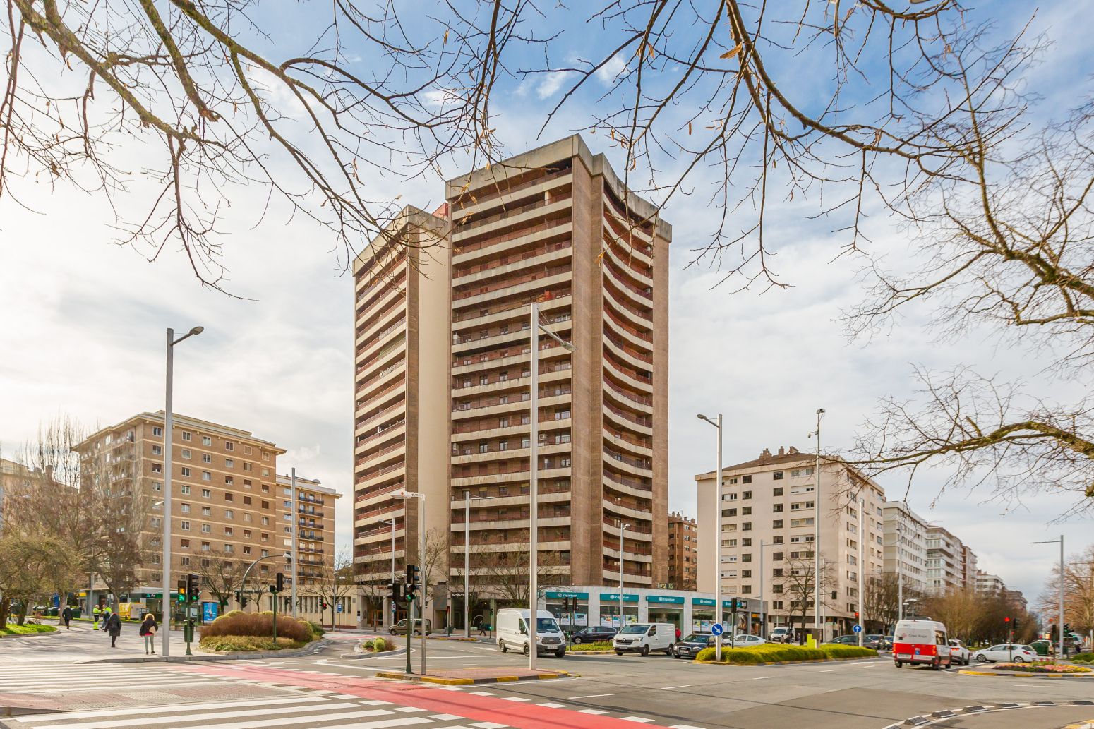 Exterior view of Flat for sale in  Pamplona / Iruña  with Heating, Parquet flooring and Balcony