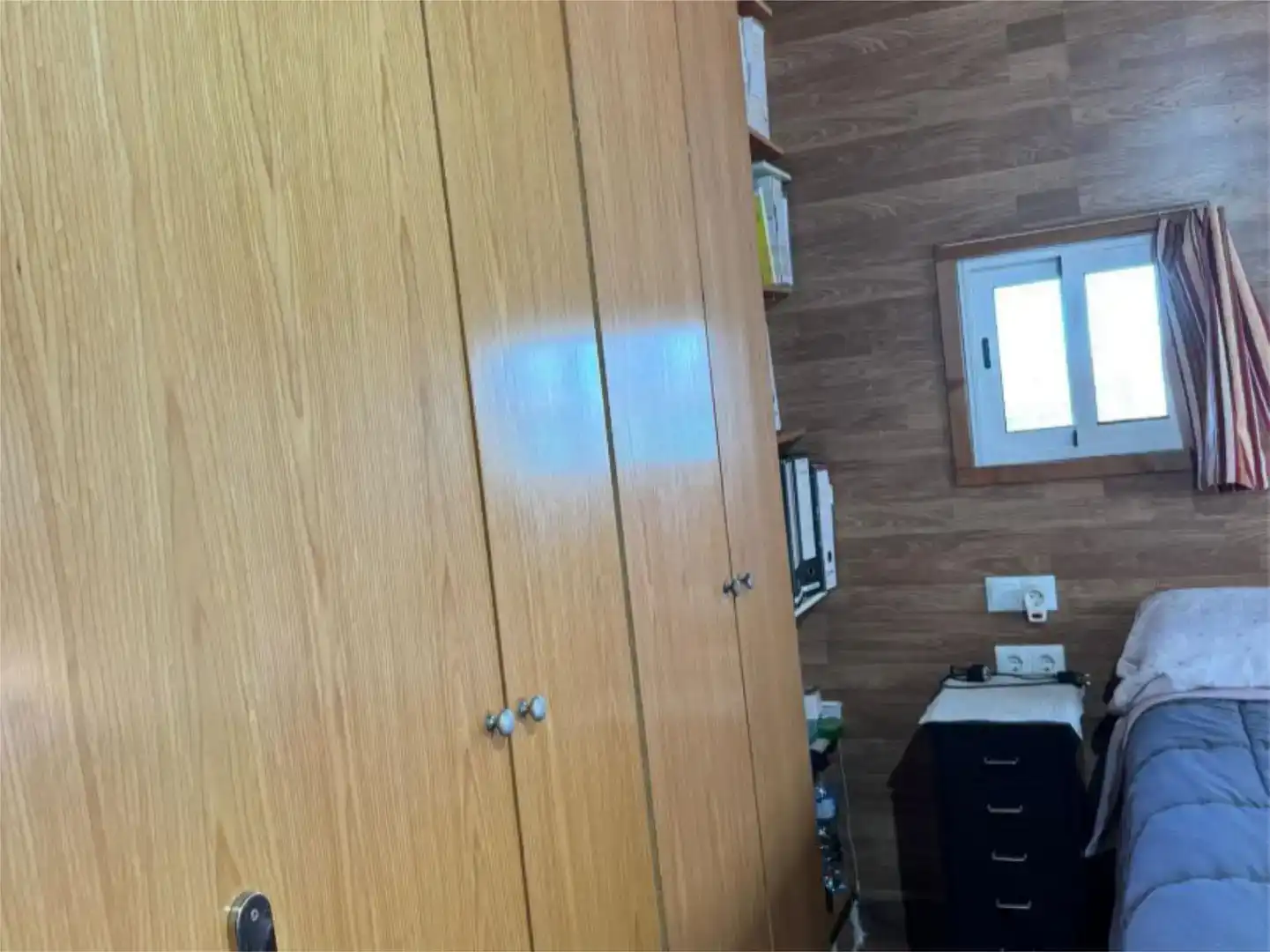 Bedroom of Flat for sale in Potries  with Air Conditioner, Private garden and Storage room