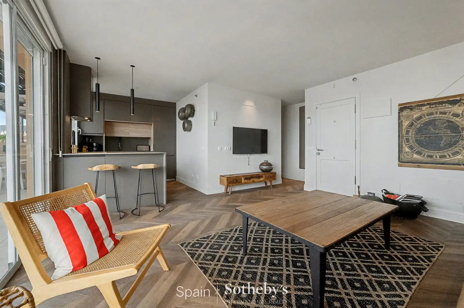 Sala de estar de Apartamento en venta en Golf del Sur - Amarilla Golf 