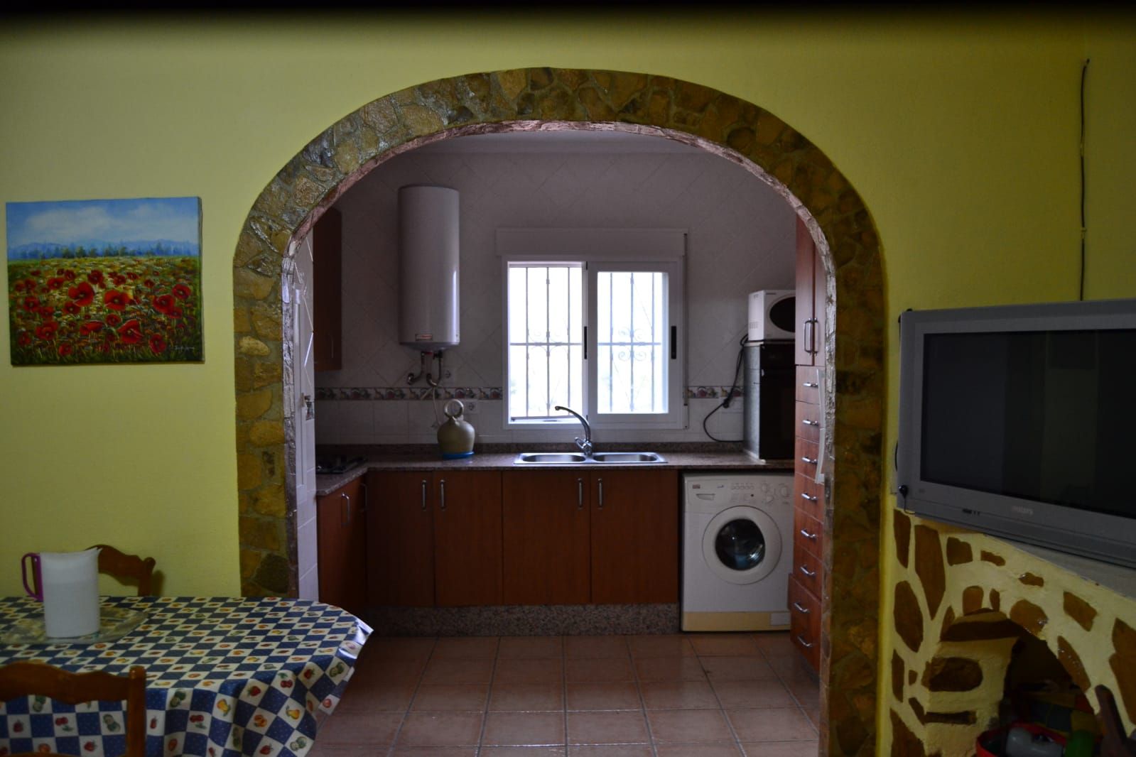 Cuina de Casa o xalet en venda en Orxeta amb Moblat