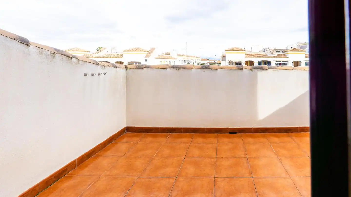 Terrace of Detached homes for sale in Santa Pola  with Air Conditioner, Terrace and Swimming Pool