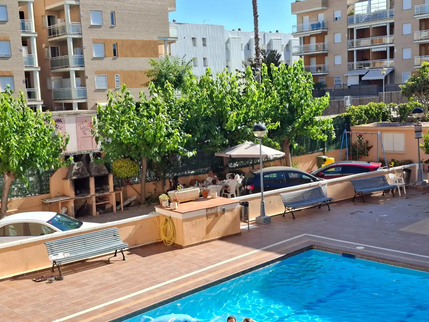 Piscina de Apartamento en venta en El Vendrell con Aire acondicionado, Jardín privado y Terraza