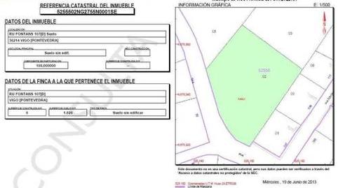 Foto 5 de Terreno industrial en venta en Calle Fontans(parroquia de Lavadores, Pardavila)-s, -1, Lavadores, Vigo