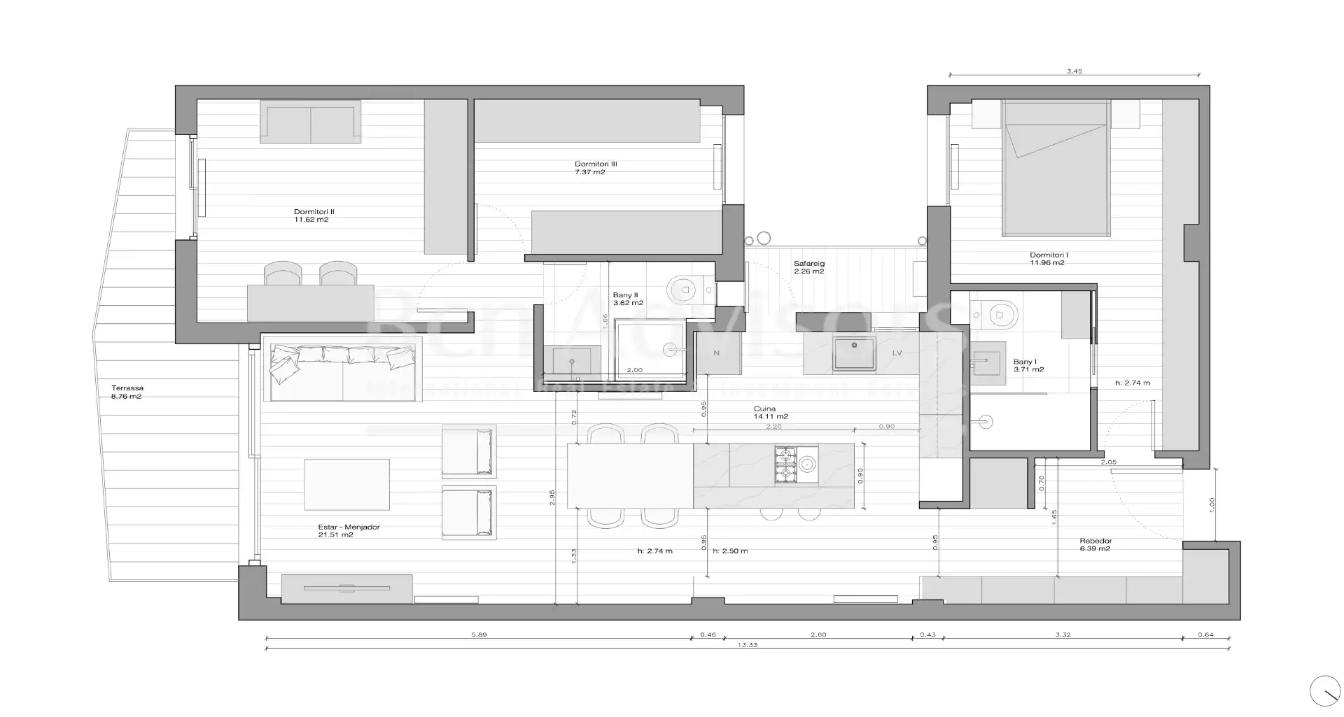 Piso con ascensor en venta en Eixample, imagen 35