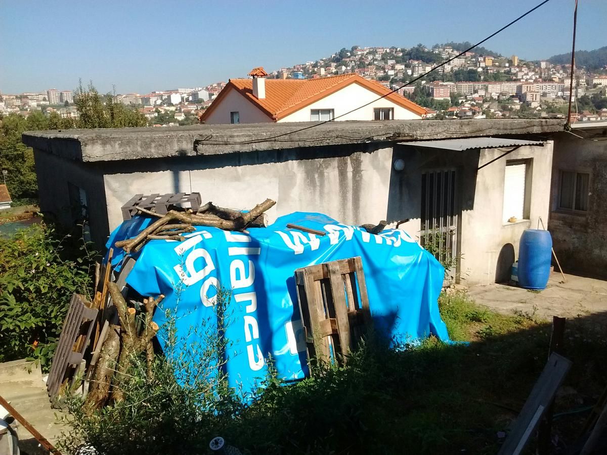 Vista exterior de Casa o xalet en venda en Vigo 