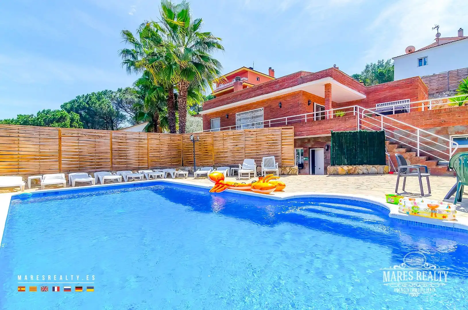 Piscina de Casa o xalet en venda en Lloret de Mar amb Aire condicionat, Calefacció i Jardí privat