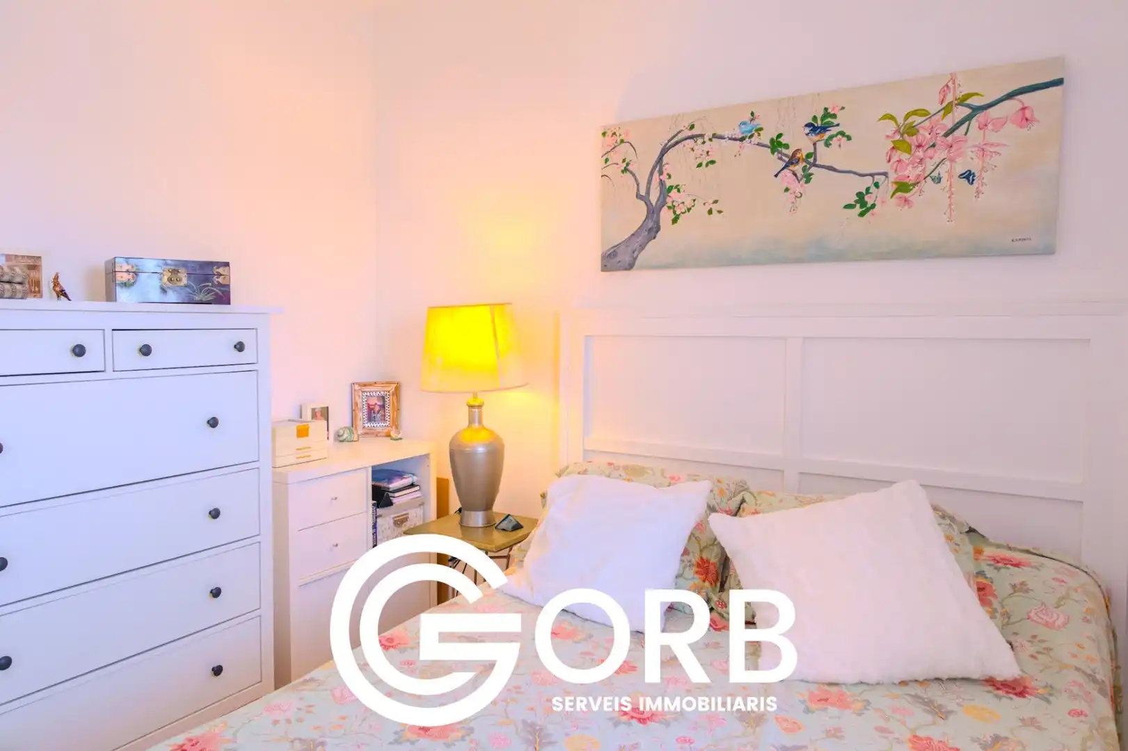 Schlafzimmer von Wohnung zum Verkauf in Mataró mit Klimaanlage, Heizung und Parkett