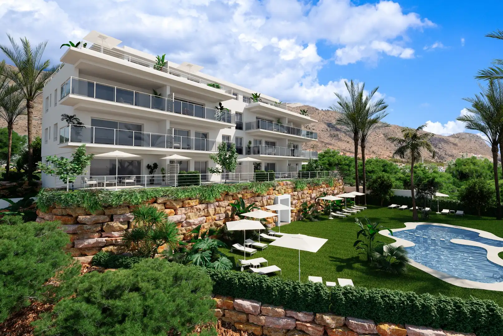Mini appartamento con balcone in vendita a Golf Bahía, imagen 13