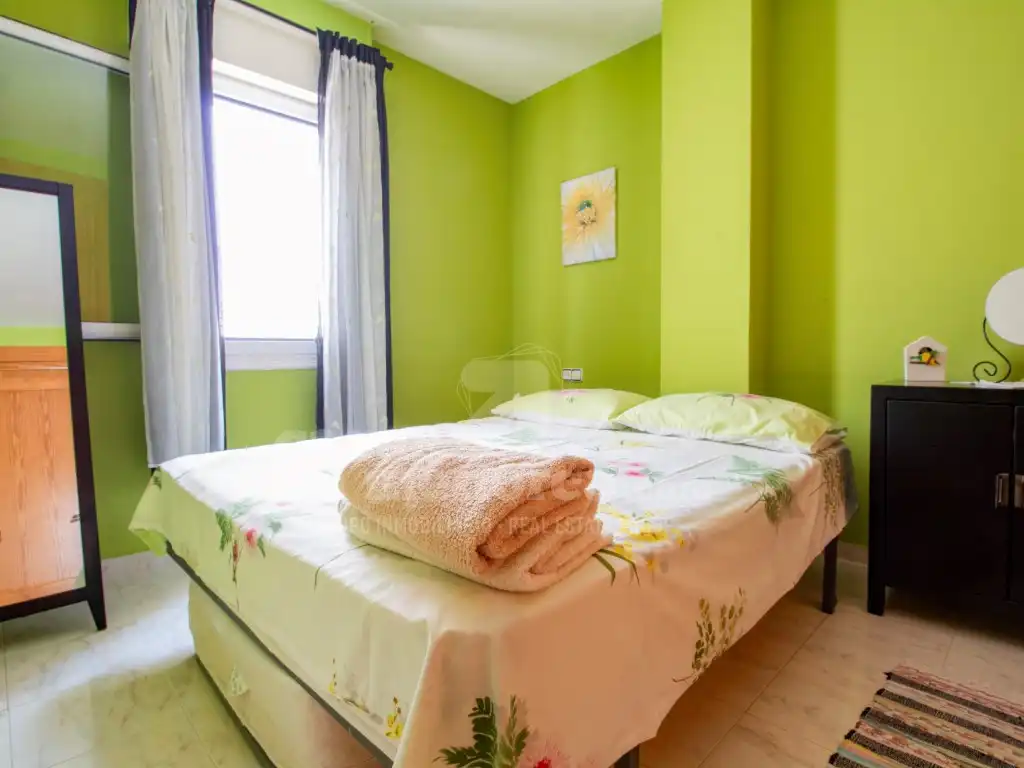 Bedroom of Flat for sale in Es Castell  with Terrace, Swimming Pool and Community pool