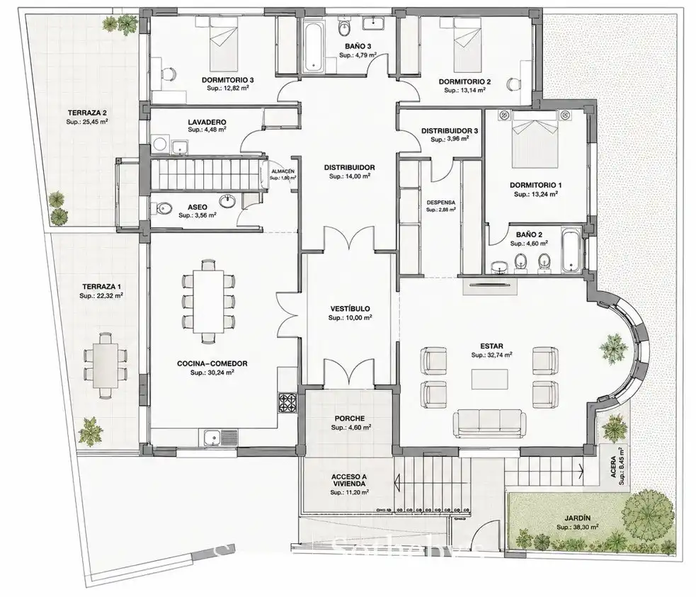 Casa o chalet en venta en Icod de los Vinos con Jardín privado, Terraza y Trastero