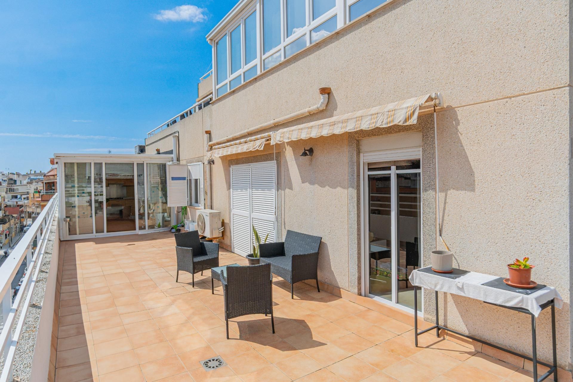 Terraza de Ático en venta en  Palma de Mallorca con Aire acondicionado, Calefacción y Parquet