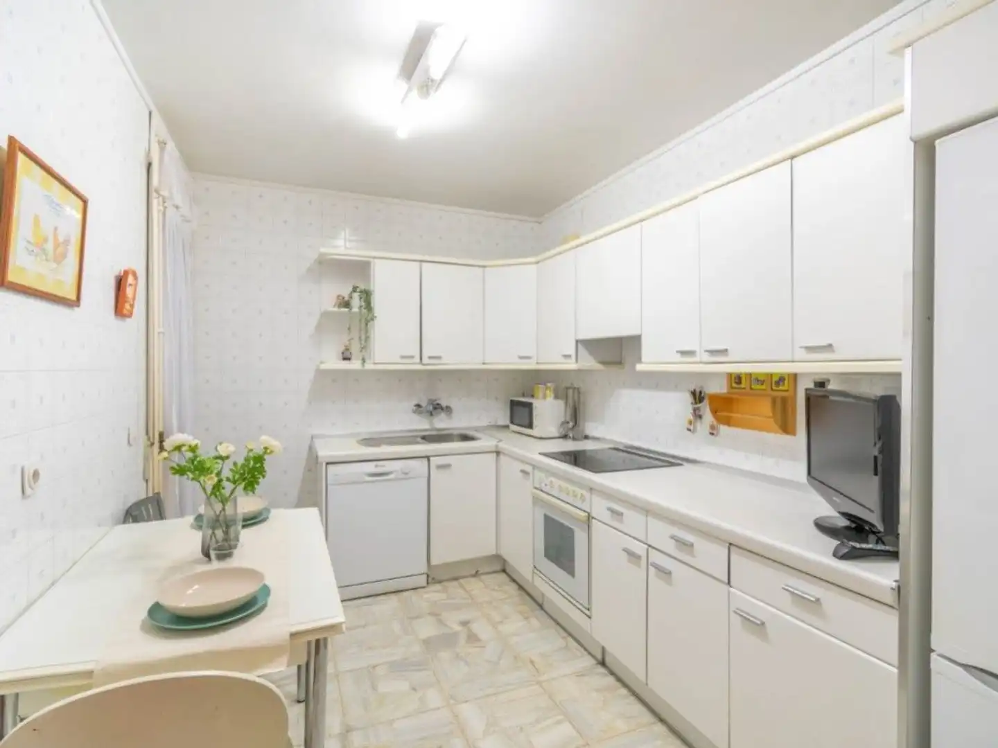 Kitchen of Flat for sale in  Pamplona / Iruña  with Heating and Storage room