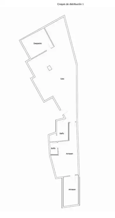 Oficina en venta en Calle General Primo de Rivera, Barrio del Centro