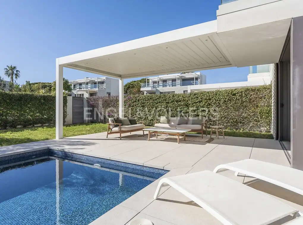 Terrace of Detached homes for sale in Gavà  with Air Conditioner, Heating and Private garden