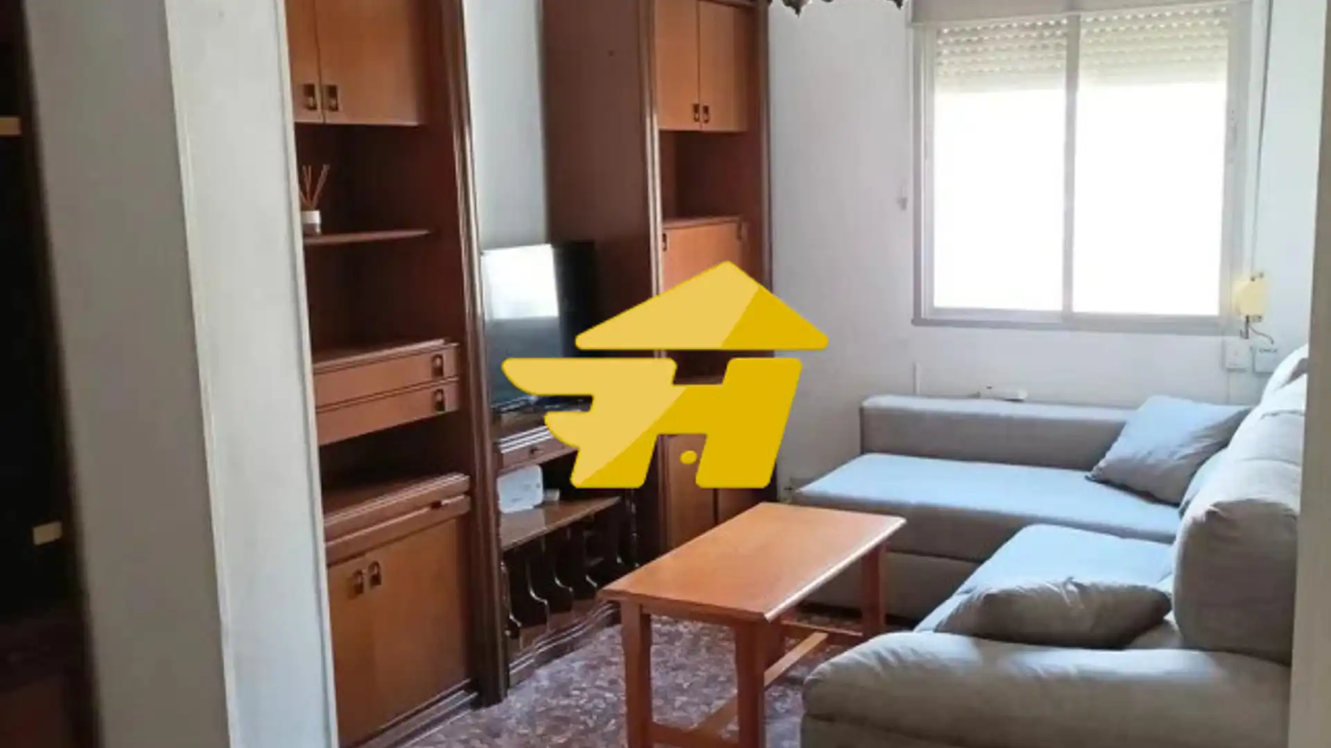 Sala de estar de Piso de alquiler en Málaga Capital con Aire acondicionado y Amueblado