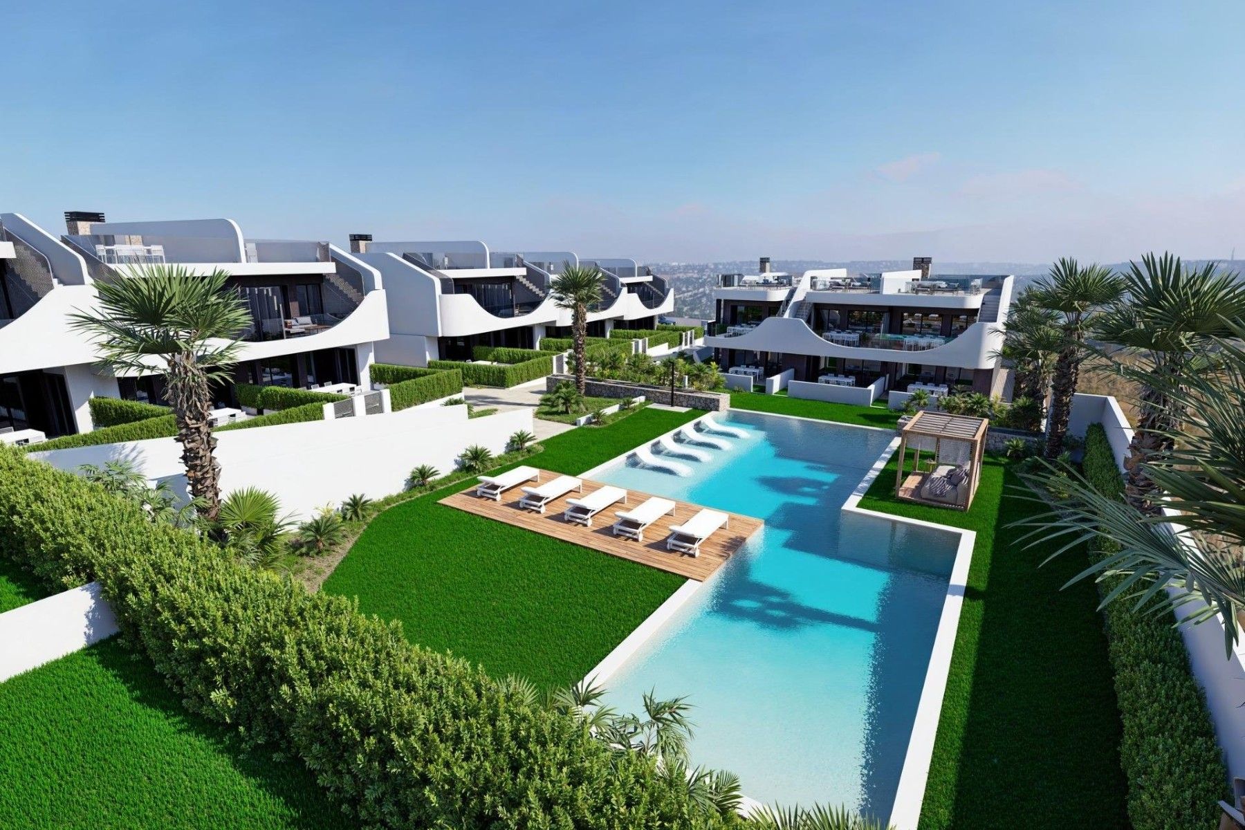 Exterior view of House or chalet for sale in San Miguel de Salinas  with Terrace and Community pool