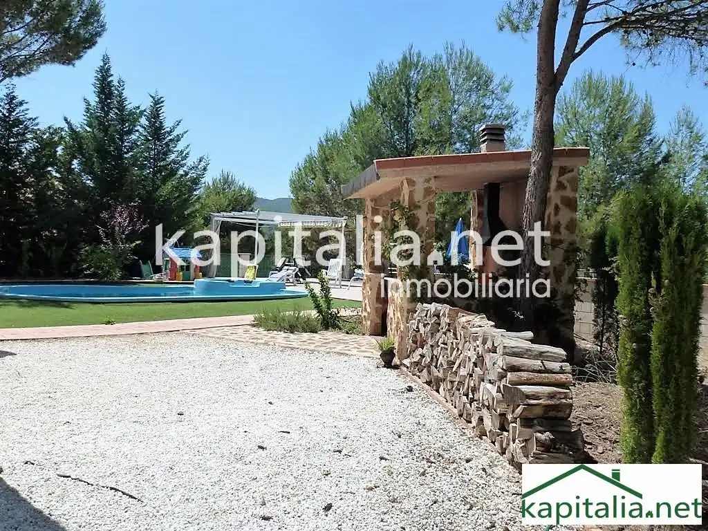 Garden of Houses for sale in Alcoy / Alcoi  with Heating, Private garden and Parquet flooring
