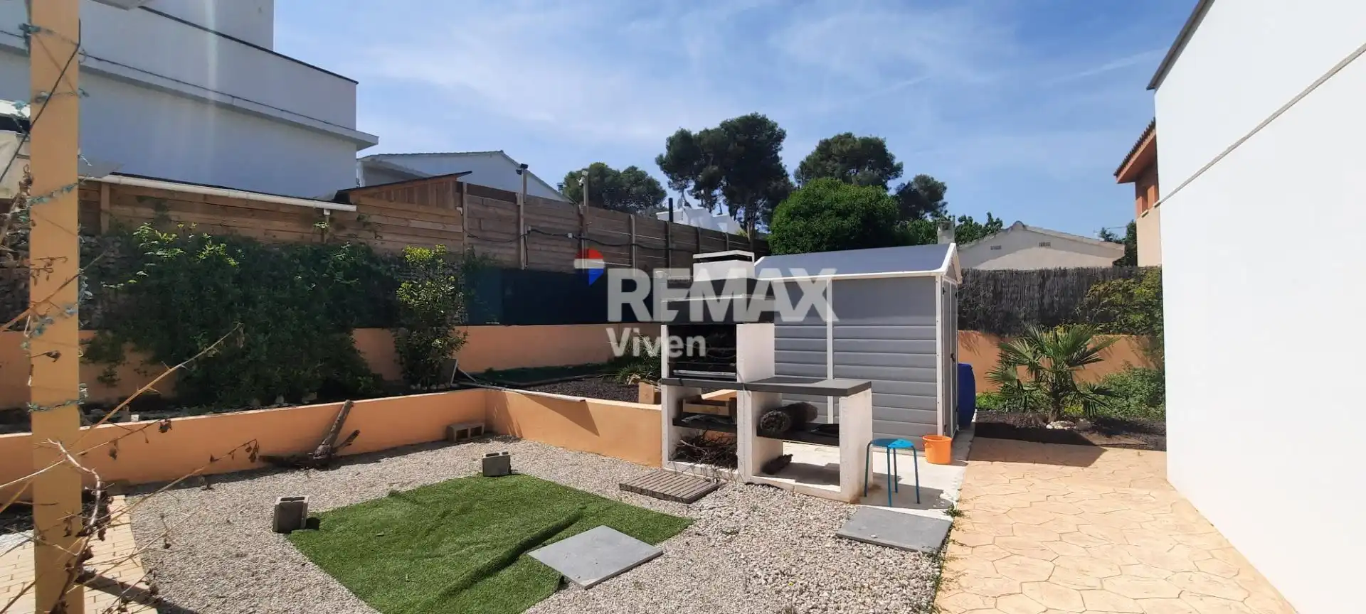 Jardín de Casa o chalet en venta en Canyelles con Aire acondicionado, Calefacción y Jardín privado