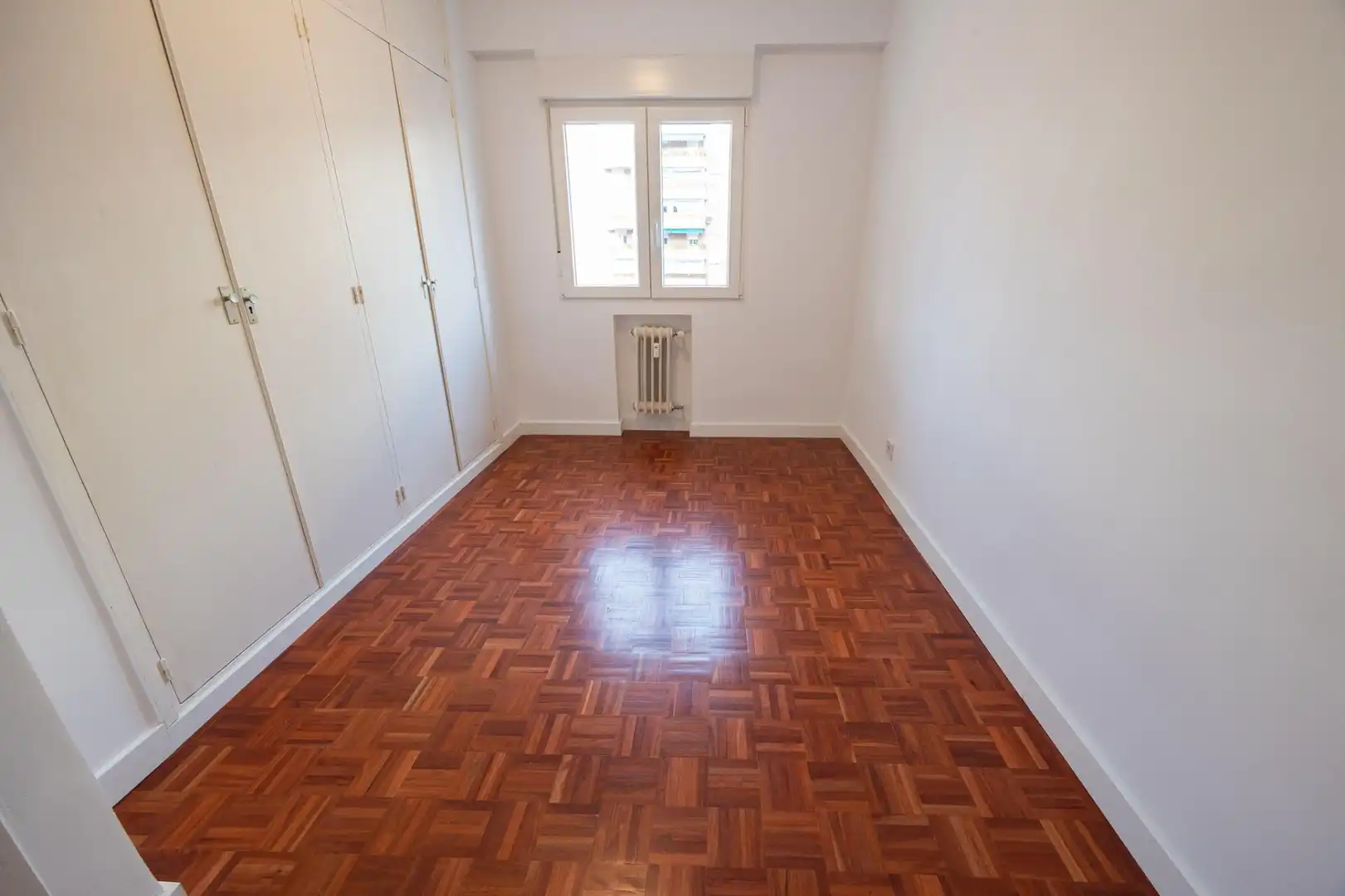 Bedroom of Flat for rent in Madrid  with Parquet flooring and Terrace