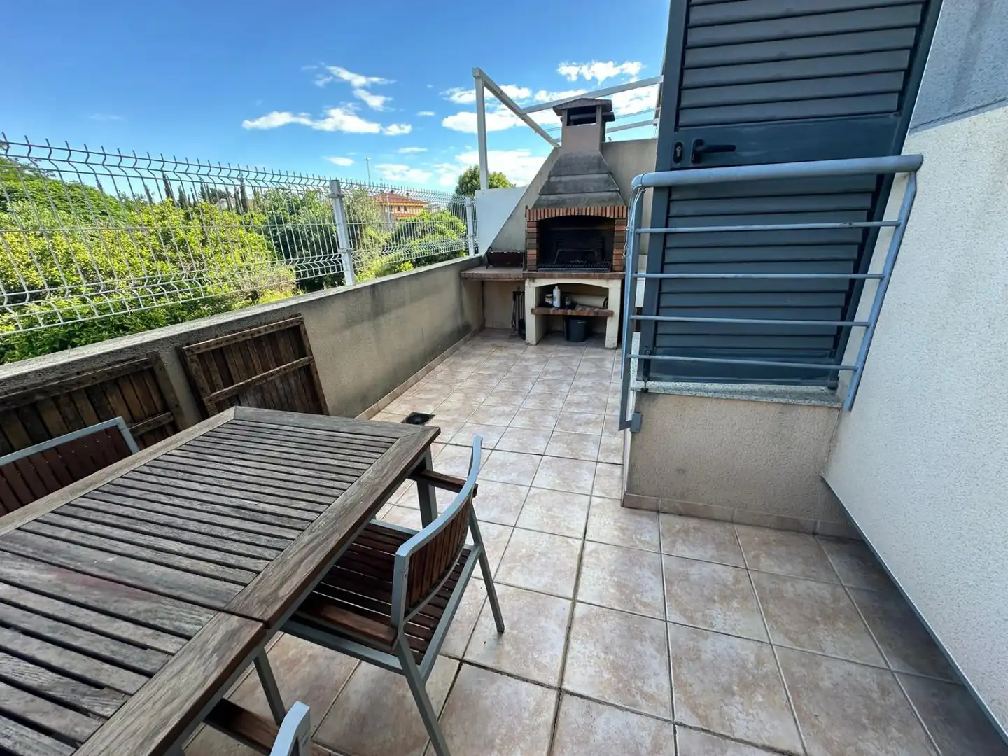 Terraza de Casa adosada de alquiler en Almazora / Almassora con Aire acondicionado, Calefacción y Parquet