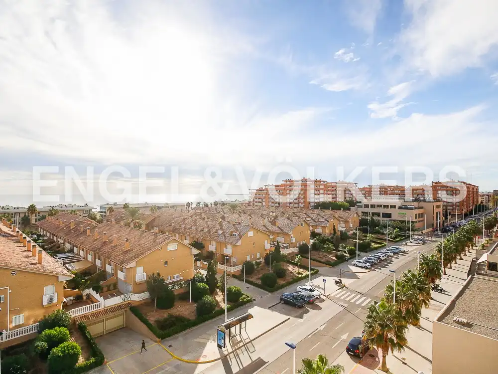 Vista exterior de Piso de alquiler en Alboraya con Aire acondicionado, Calefacción y Jardín privado