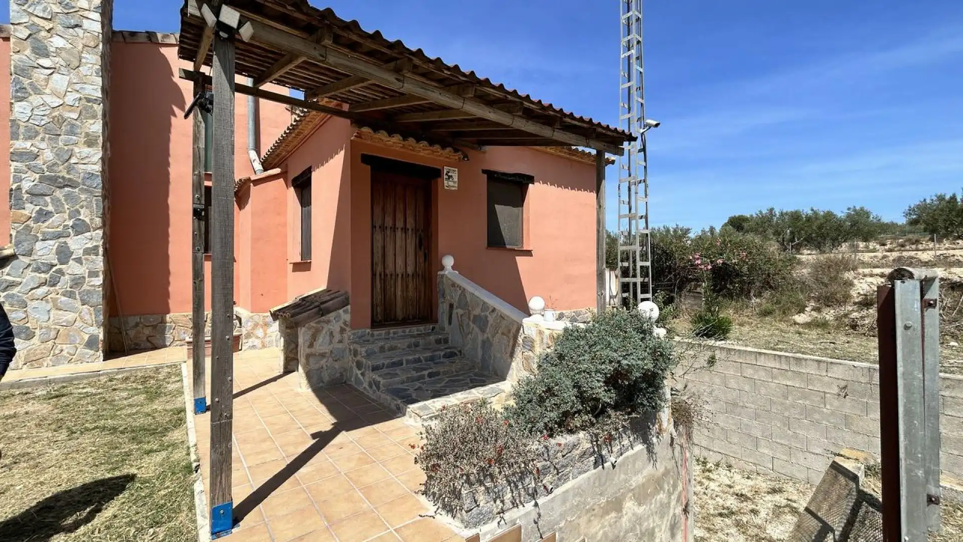 Vista exterior de Finca rústica en venta en La Pobla del Duc