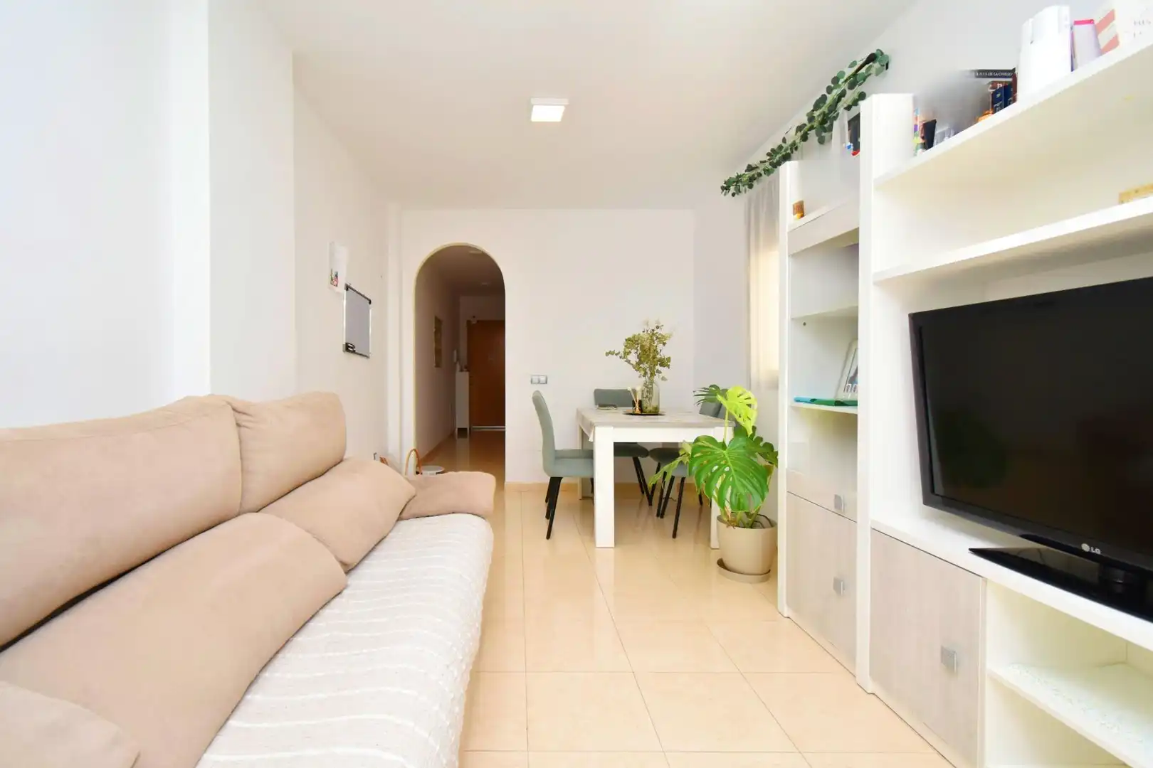 Wohnzimmer von Wohnung zum Verkauf in Vícar mit Terrasse, Möbliert und Gemeinschaftspool