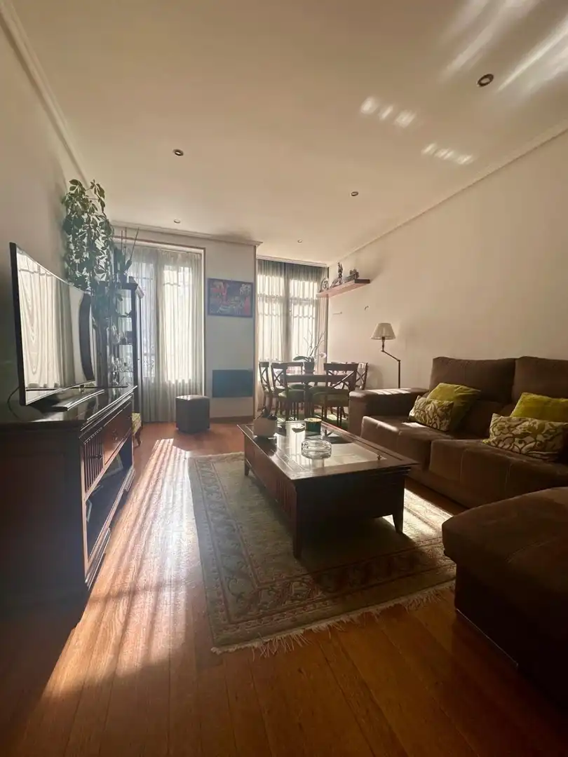 Sala d'estar de Dúplex en venda en Ferrol amb Calefacció, Parquet i Internet