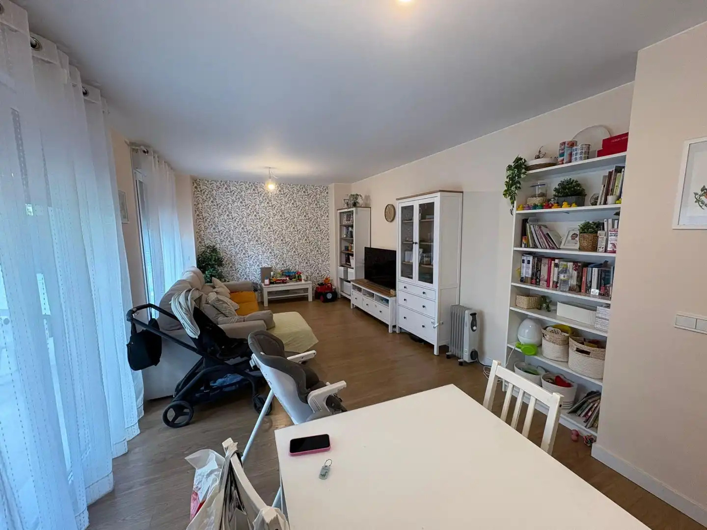 Sala d'estar de Pis en venda en Valladolid amb Jardí privat, Terrassa i Traster