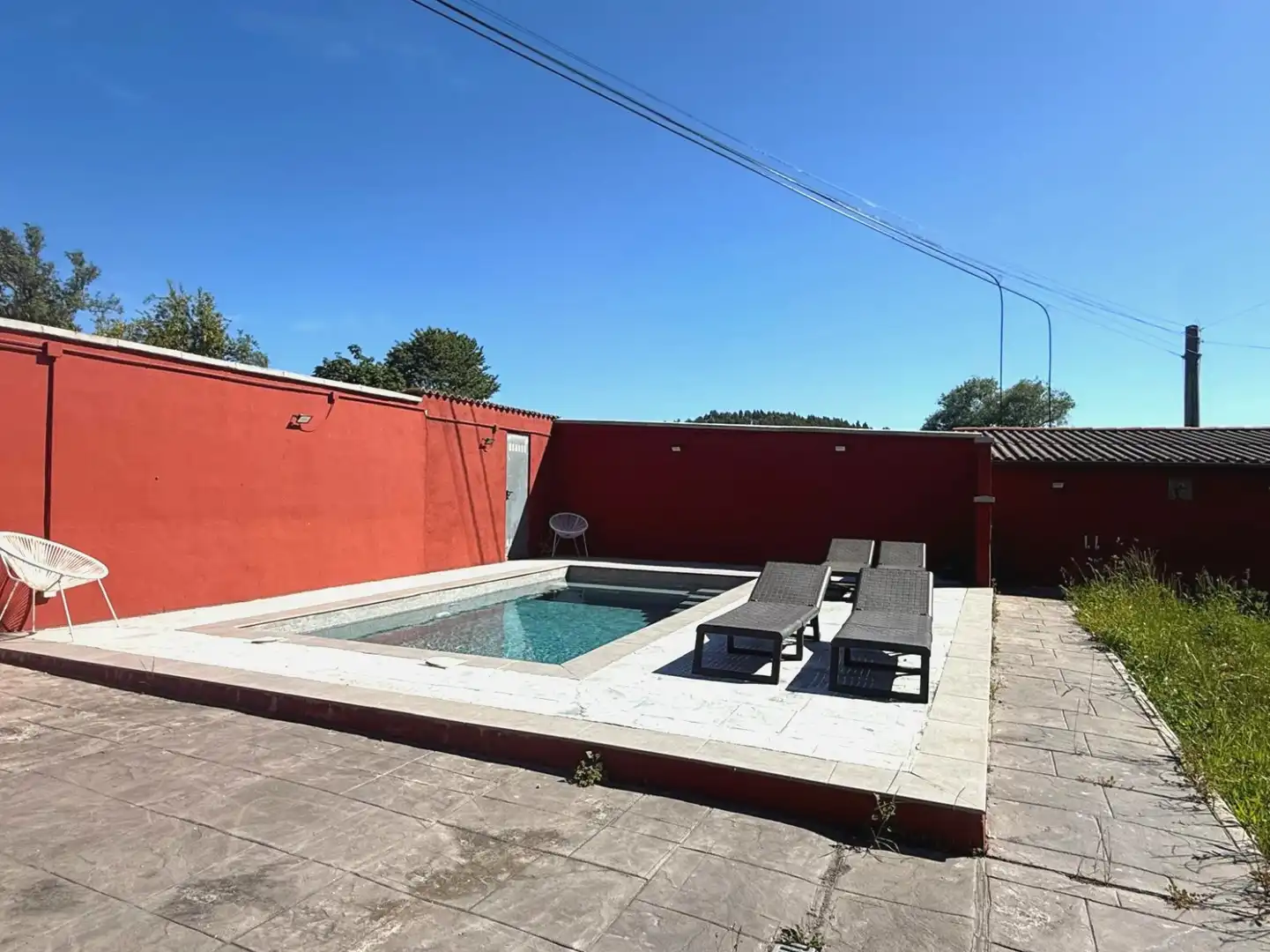 Piscina de Casa o chalet en venta en Castrillón con Calefacción, Jardín privado y Piscina