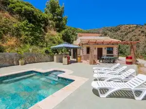 Exterior view of Country homes for rent in Almuñécar  with Air Conditioner, Private garden and Terrace