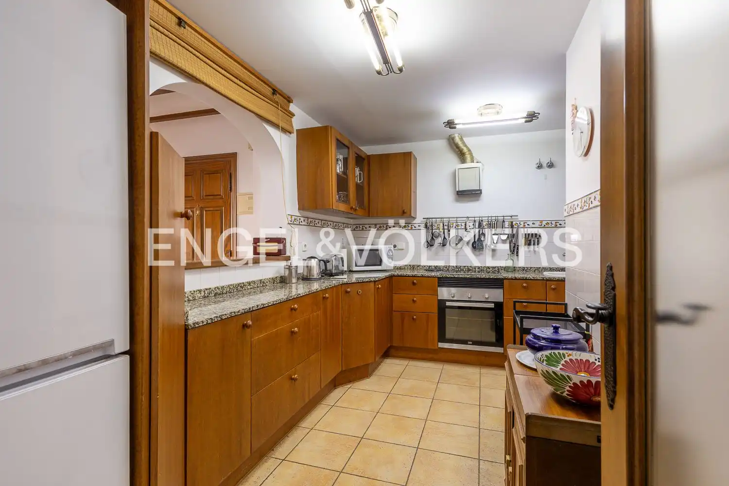 Cocina de Piso en venta en L'Atzúbia con Aire acondicionado, Calefacción y Amueblado