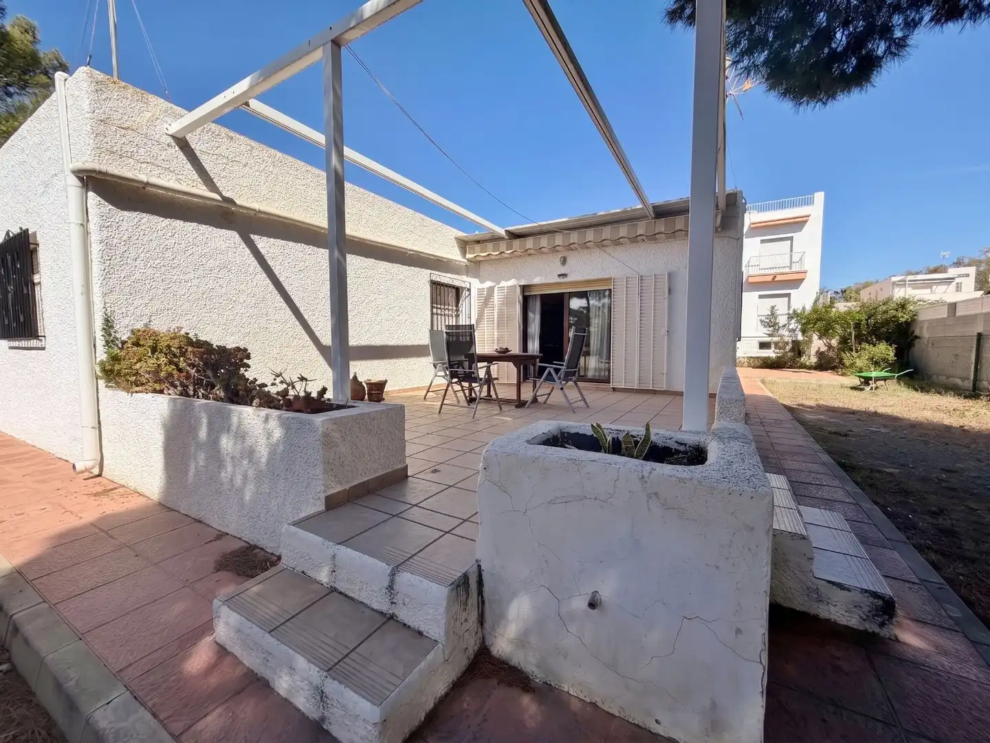 Terraza de Casa o chalet en venta en Almería con Aire acondicionado, Jardín privado y Terraza