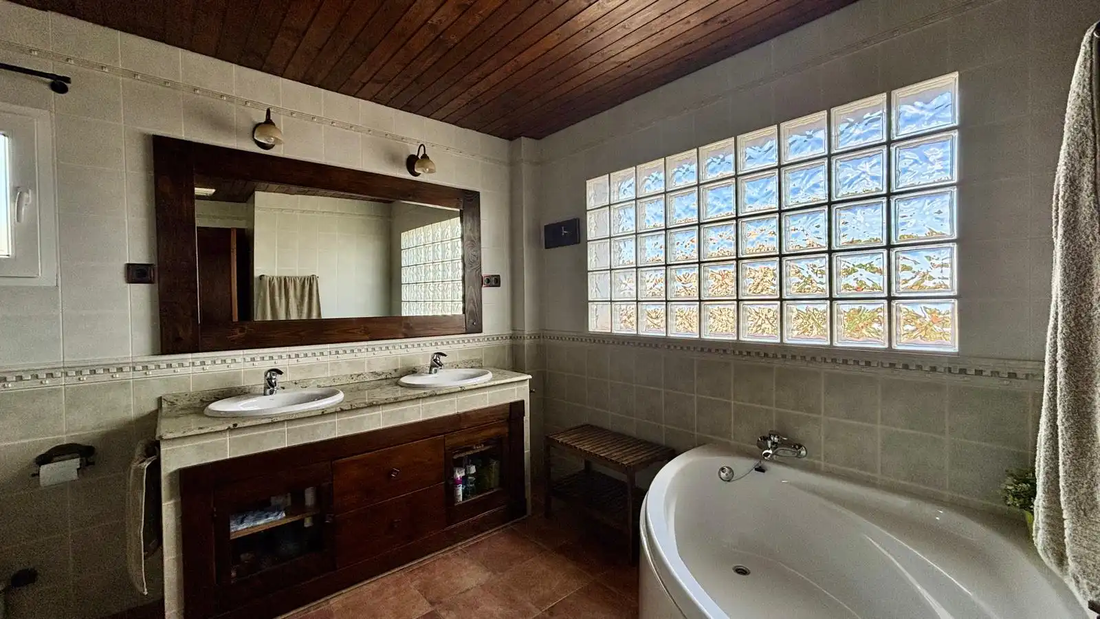 Baño de Casa o chalet en venta en Cartagena con Calefacción, Jardín privado y Terraza