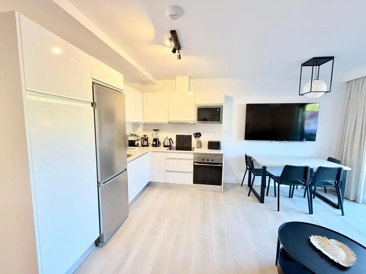 Kitchen of Flat for rent in Mogán  with Air Conditioner, Terrace and Furnished