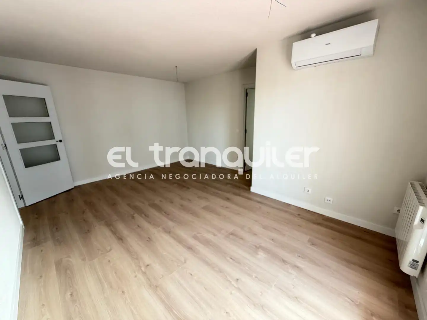 Sala de estar de Piso de alquiler en Humanes de Madrid con Aire acondicionado, Parquet y Terraza