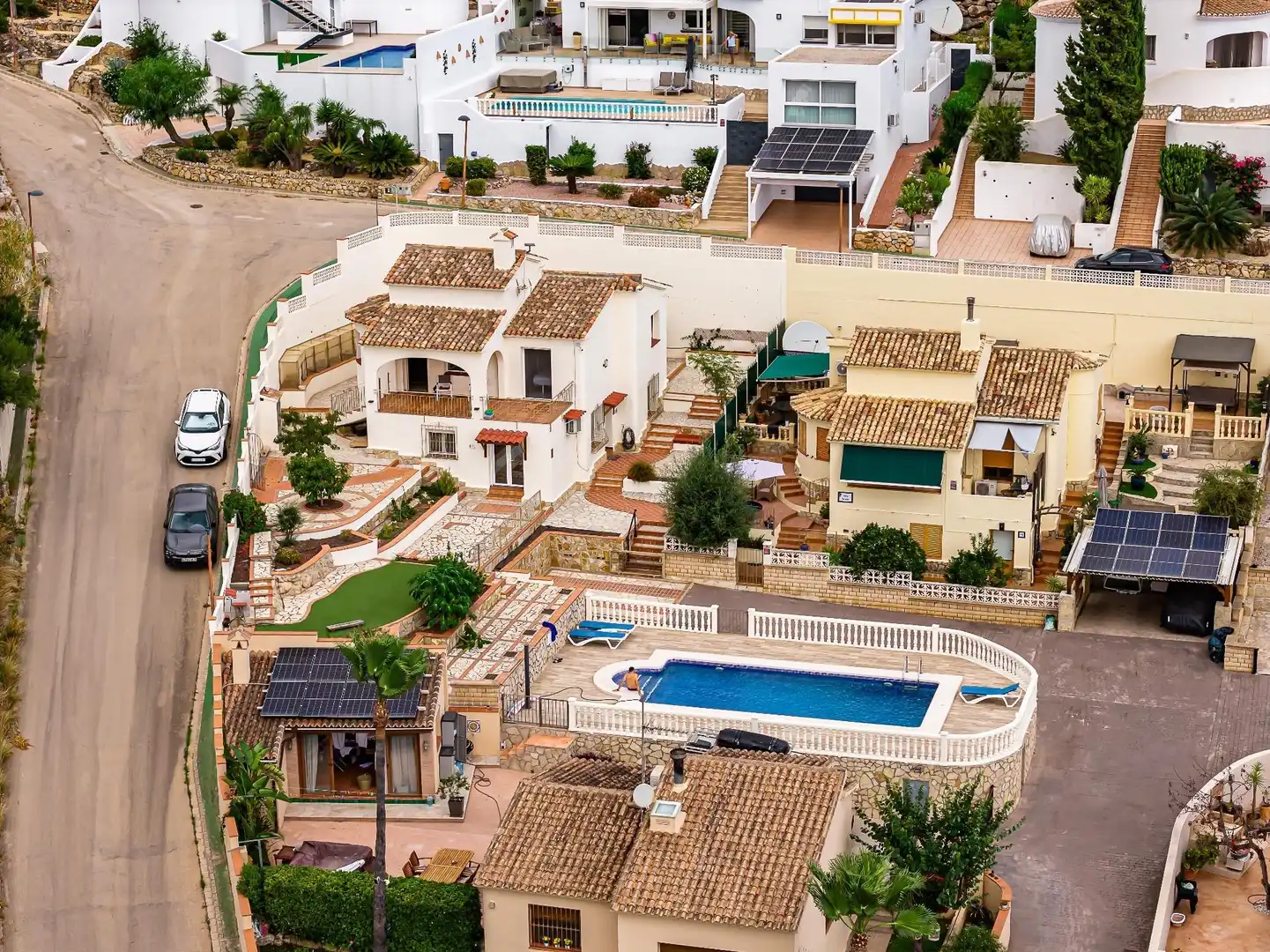 Vista exterior de Casa o chalet en venta en Xaló con Aire acondicionado, Jardín privado y Terraza