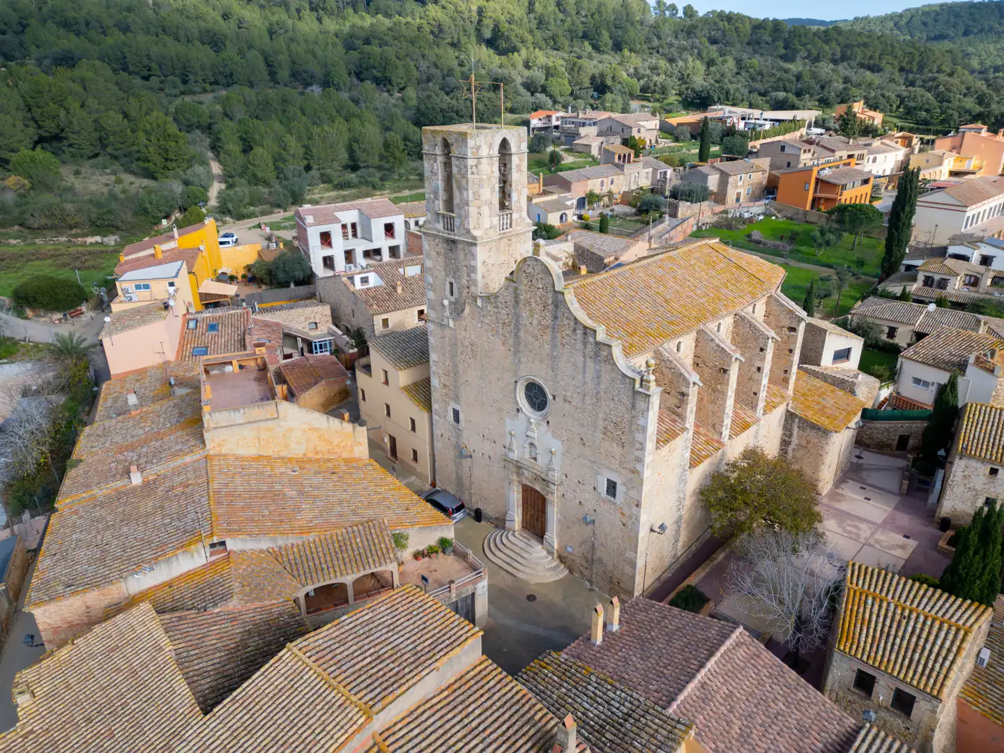 Vista exterior de Casa adosada en venta en Regencós con Terraza