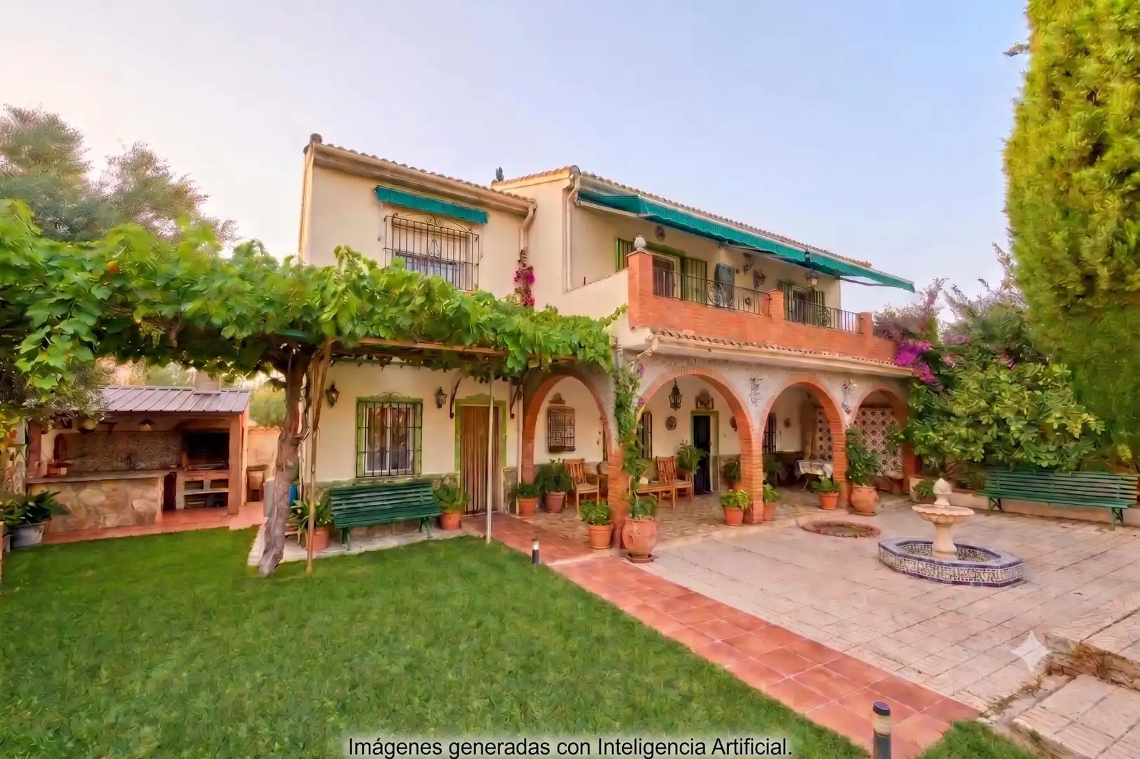 Jardín de Casa o chalet en venta en Pulianas con Jardín privado y Piscina