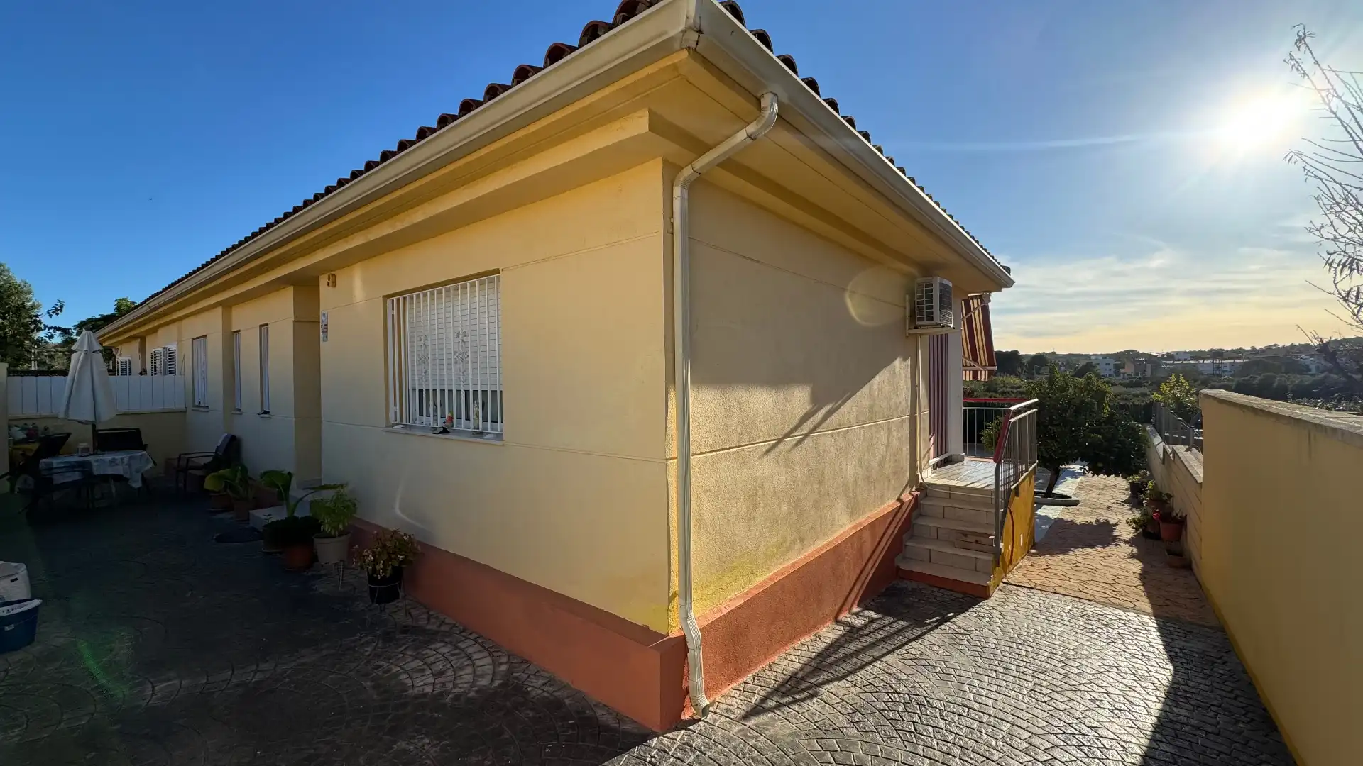 Exterior view of Detached homes for sale in La Riera de Gaià  with Air Conditioner, Heating and Private garden