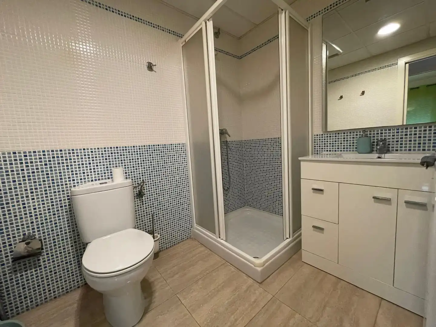 Bany de Apartament en venda en Águilas amb Aire condicionat, Terrassa i Piscina