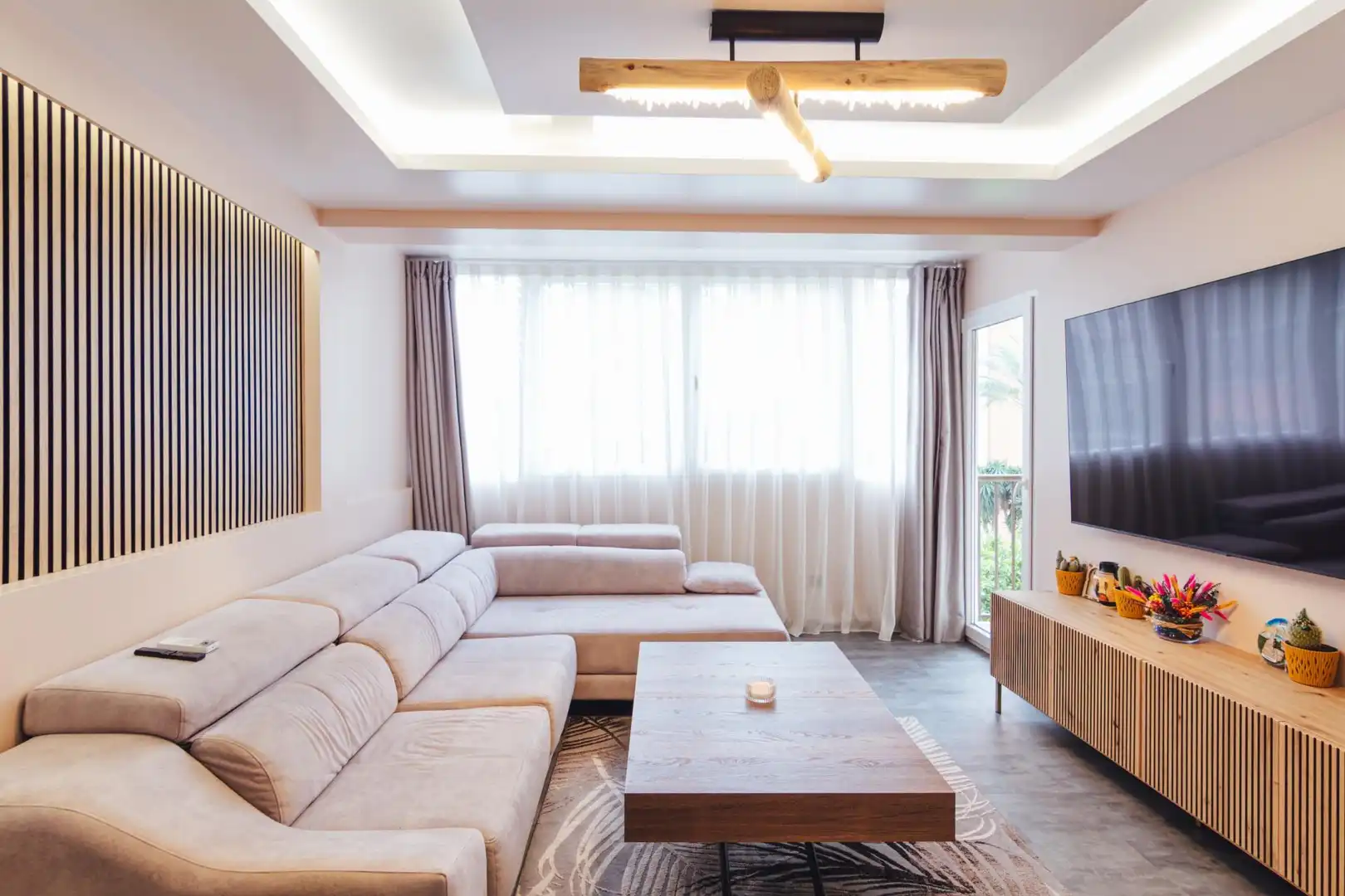 Living room of Duplexes for sale in Benidorm  with Air Conditioner, Private garden and Terrace
