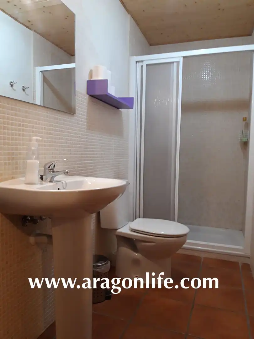 Baño de Casa o chalet en venta en Nonaspe con Aire acondicionado, Amueblado y Horno