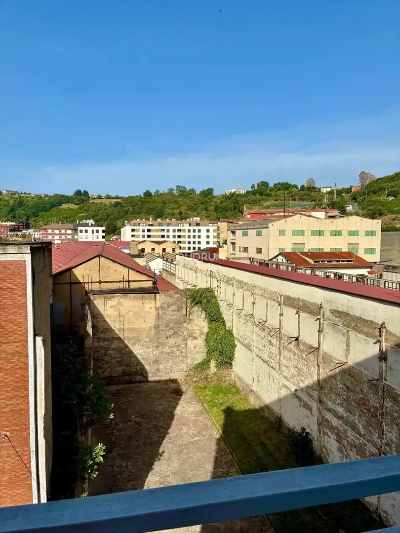 Vista exterior de Piso en venta en Erandio con Calefacción, Trastero y Amueblado