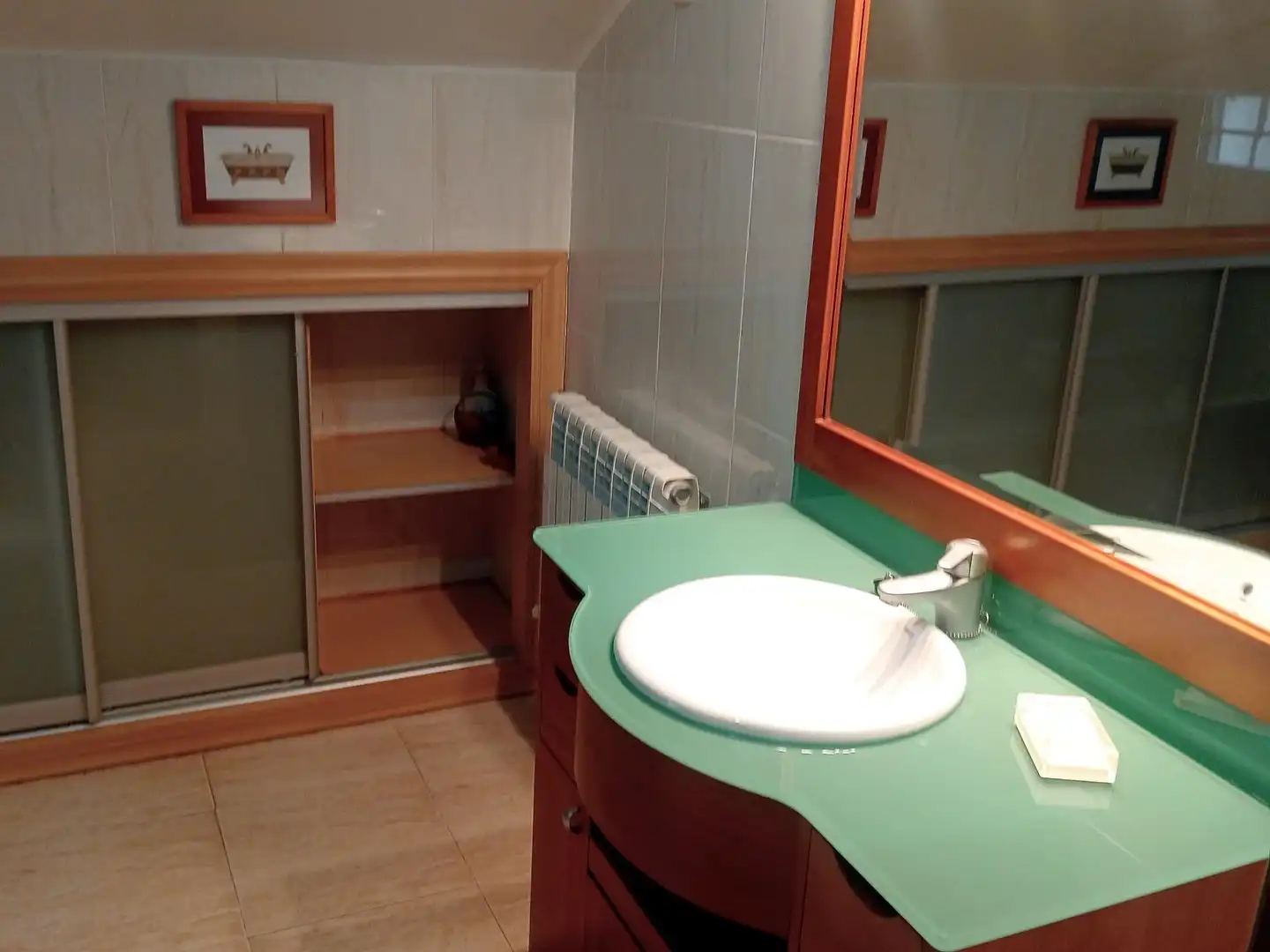 Bany de Casa o xalet de lloguer en Ávila amb Calefacció, Terrassa i Moblat