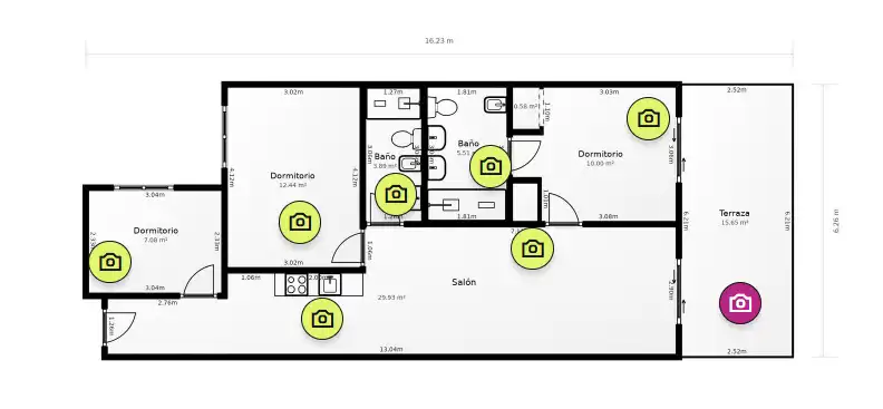 Apartament amb piscina en venda a Calle Sotavento 2, imagen 26