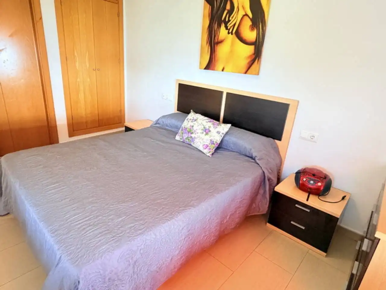 Schlafzimmer von Wohnungen zur Miete in Almuñécar mit Klimaanlage, Terrasse und Möbliert
