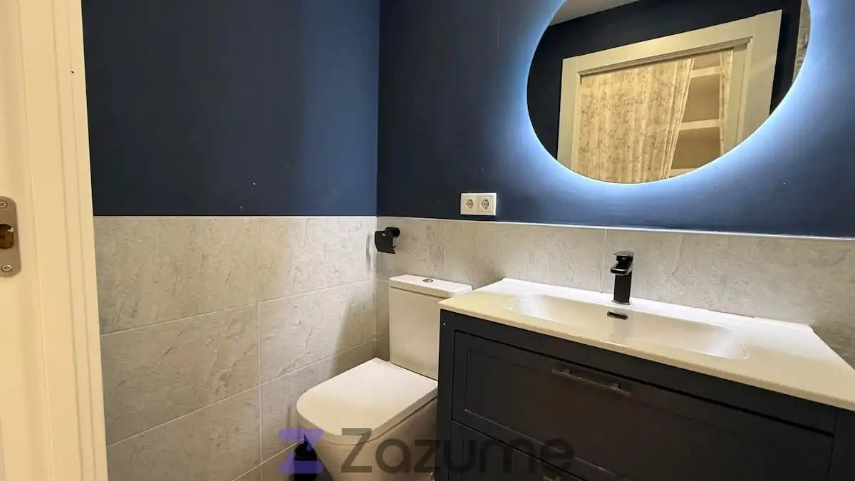 Baño de Piso de alquiler en Cartagena con Aire acondicionado, Calefacción y Parquet
