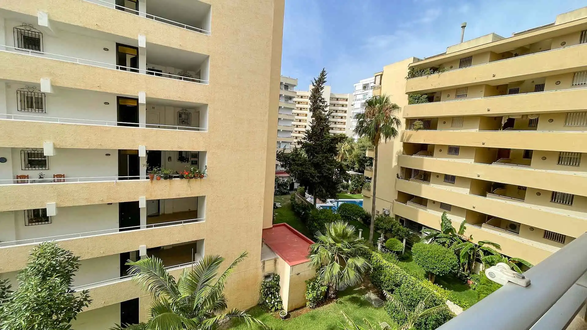 Exterior view of Apartments for rent in Marbella  with Air Conditioner, Terrace and Storage room